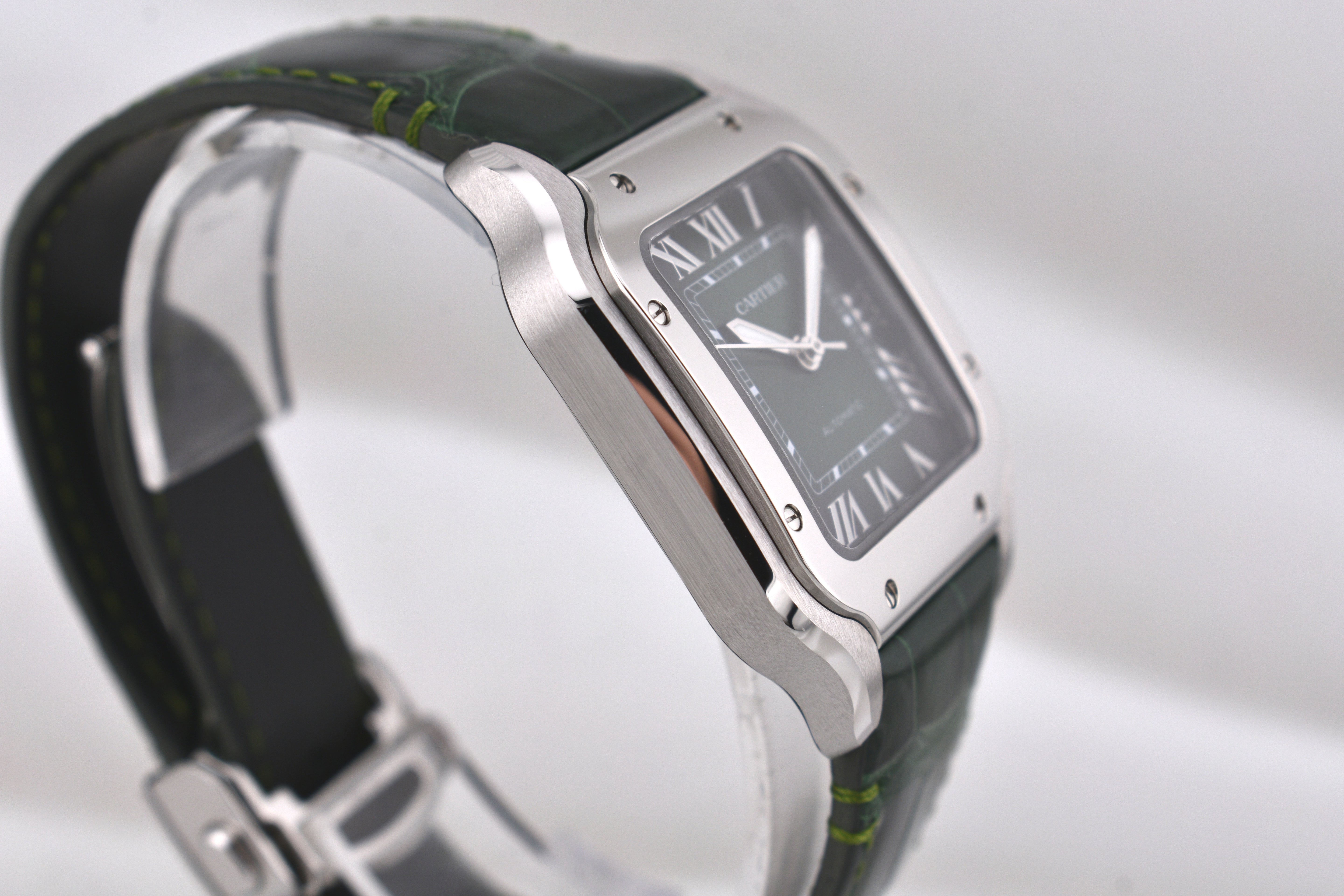 Cartier Santos Medium Green Dial WSSA0061 2026
