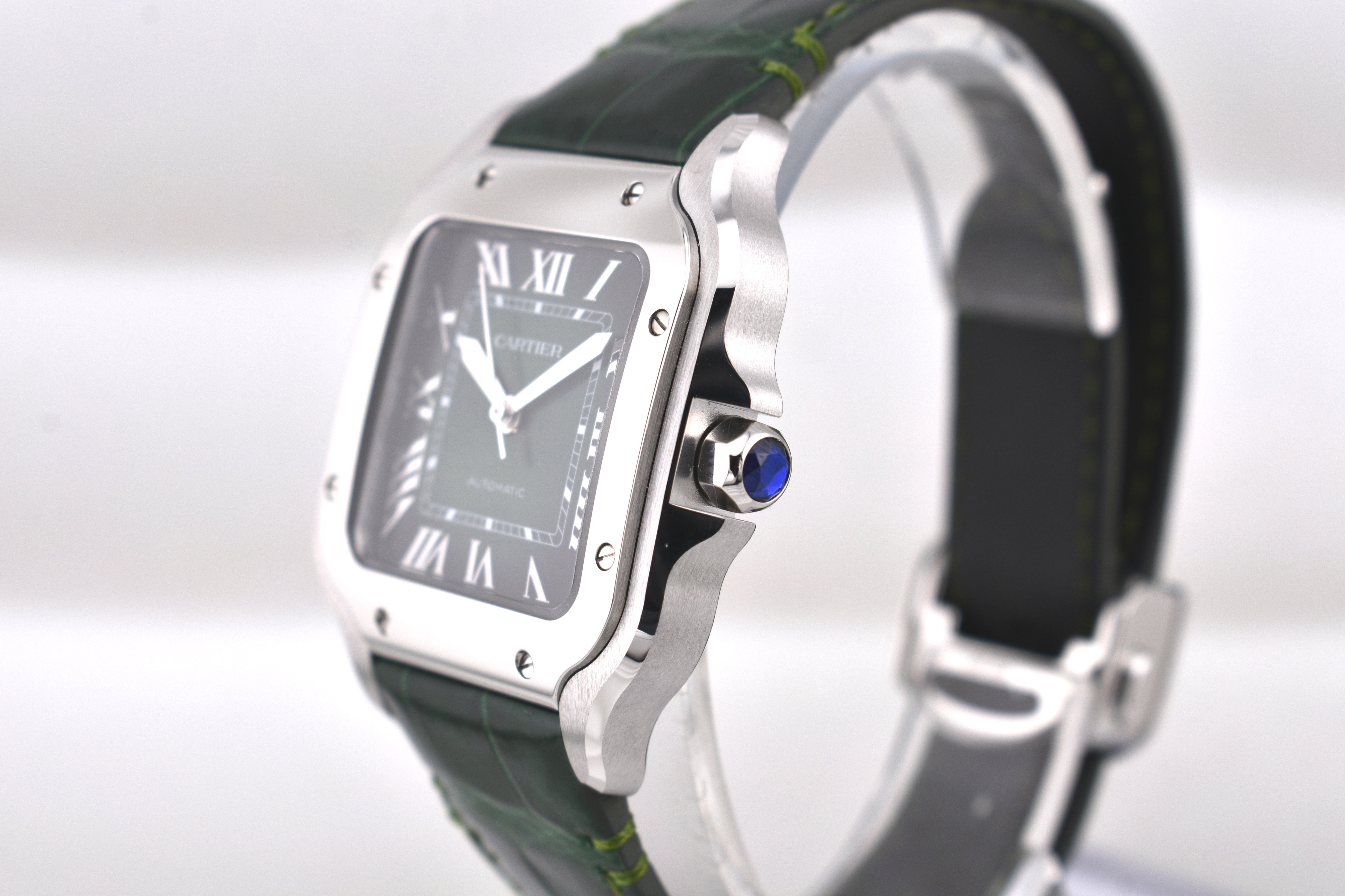 Cartier Santos Medium Green Dial WSSA0061 2026