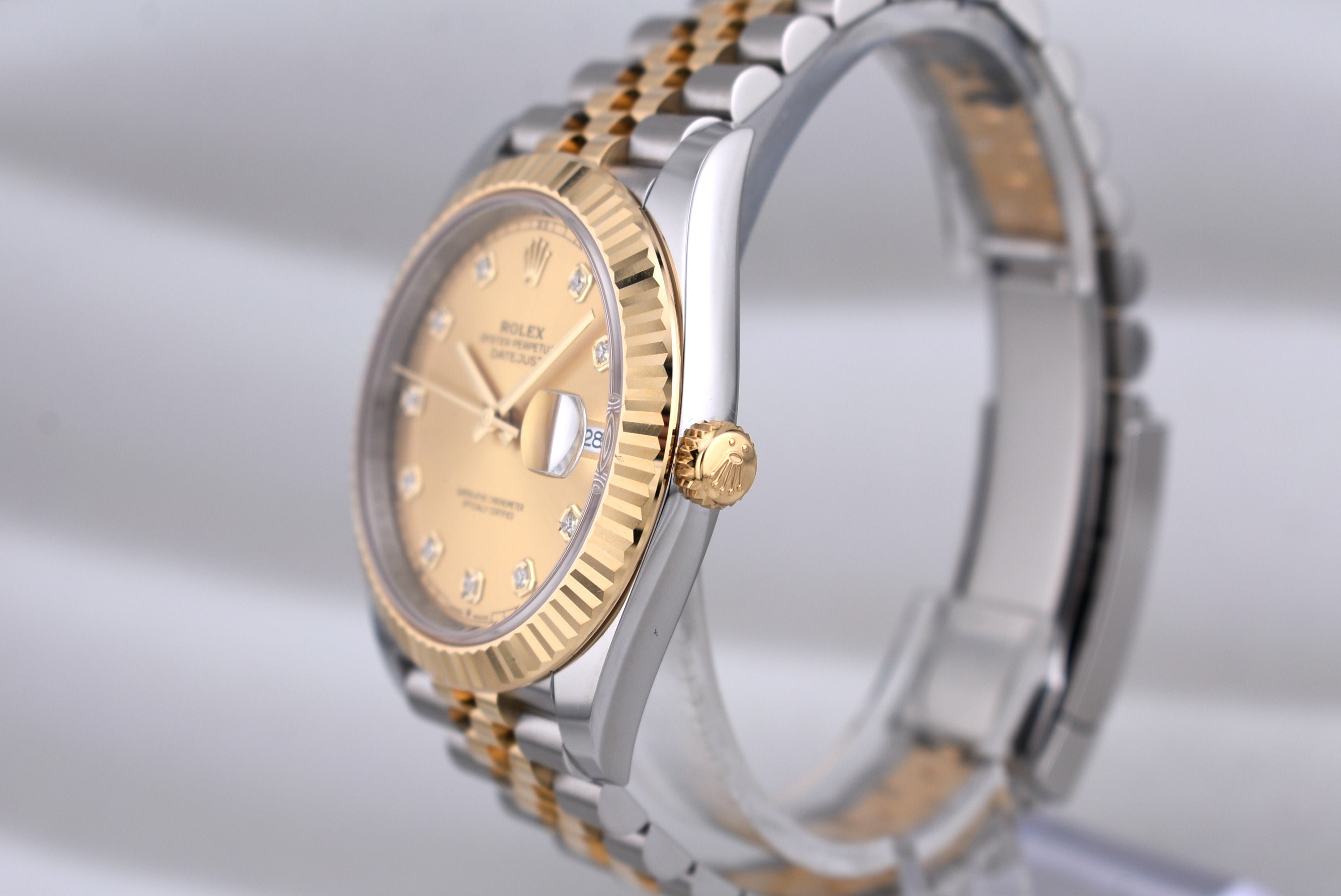 Rolex Datejust 41 Champagne Diamond Dial 126333 2026