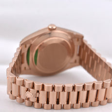 Rolex Day Date 40 Rose Gold 'Oscars' Black Ombre Dial 228235 2025