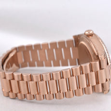 Rolex Day Date 40 Rose Gold 'Oscars' Black Ombre Dial 228235 2025
