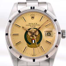 Rolex Datejust 36 UAE Armed Forces Crest Dial 1501 1971
