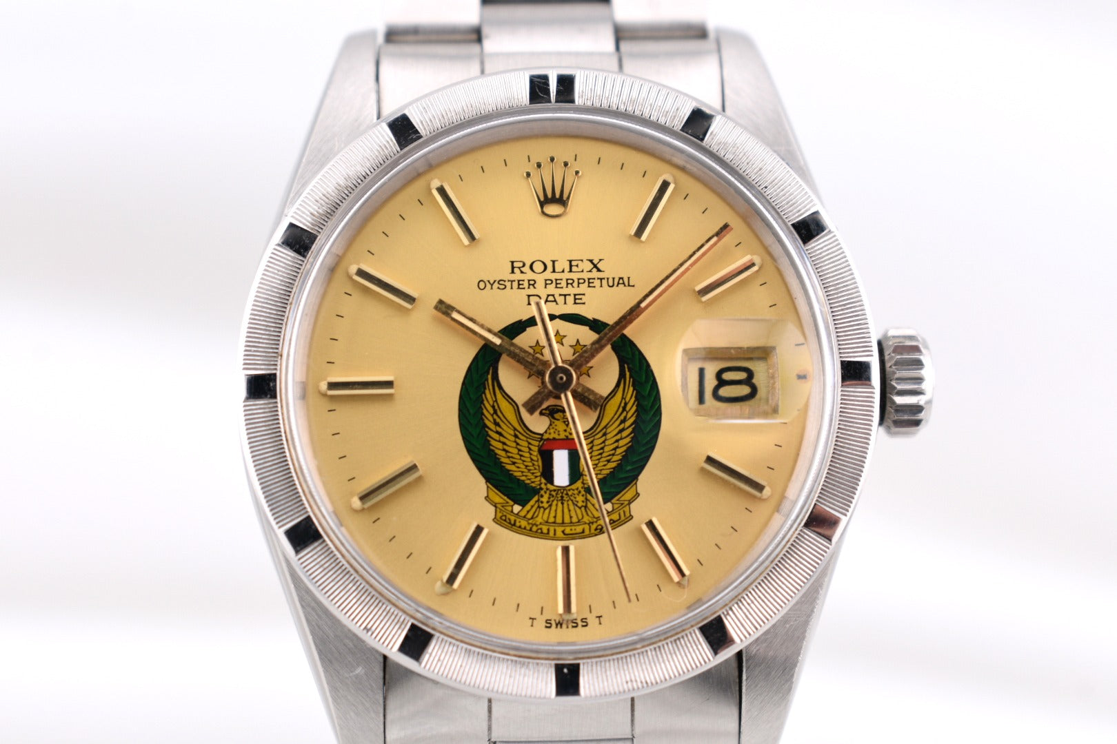 Rolex Datejust 36 UAE Armed Forces Crest Dial 1501 1971