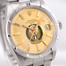 Rolex Datejust 36 UAE Armed Forces Crest Dial 1501 1971