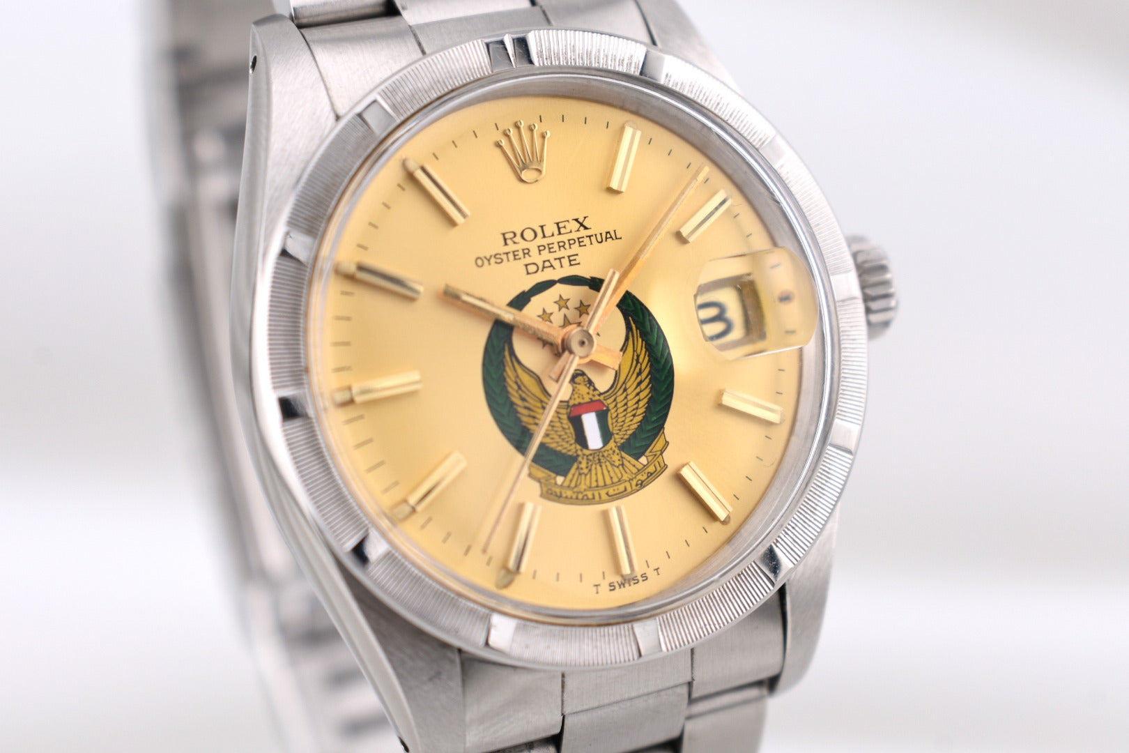 Rolex Datejust 36 UAE Armed Forces Crest Dial 1501 1971