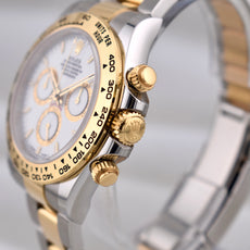 Rolex Cosmograph Daytona Two Tone Yellow Gold White Dial 126503 2026