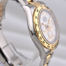 Rolex Cosmograph Daytona Two Tone Yellow Gold White Dial 126503 2026