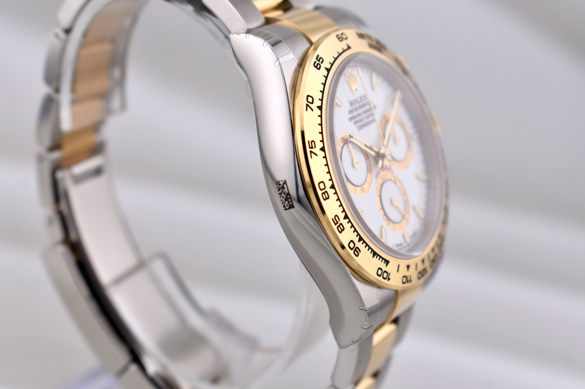 Rolex Cosmograph Daytona Two Tone Yellow Gold White Dial 126503 2026