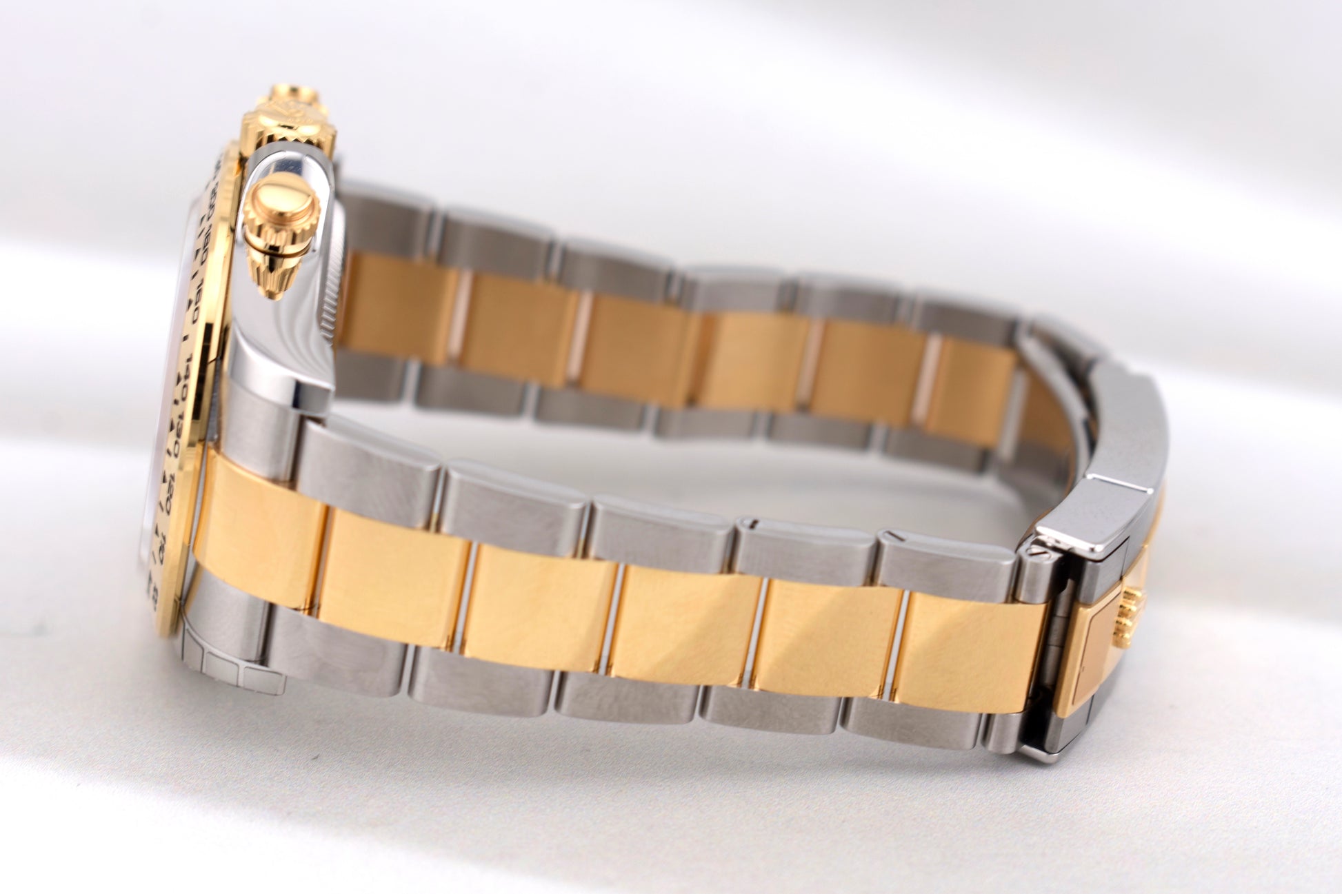 Rolex Cosmograph Daytona Two Tone Yellow Gold White Dial 126503 2026