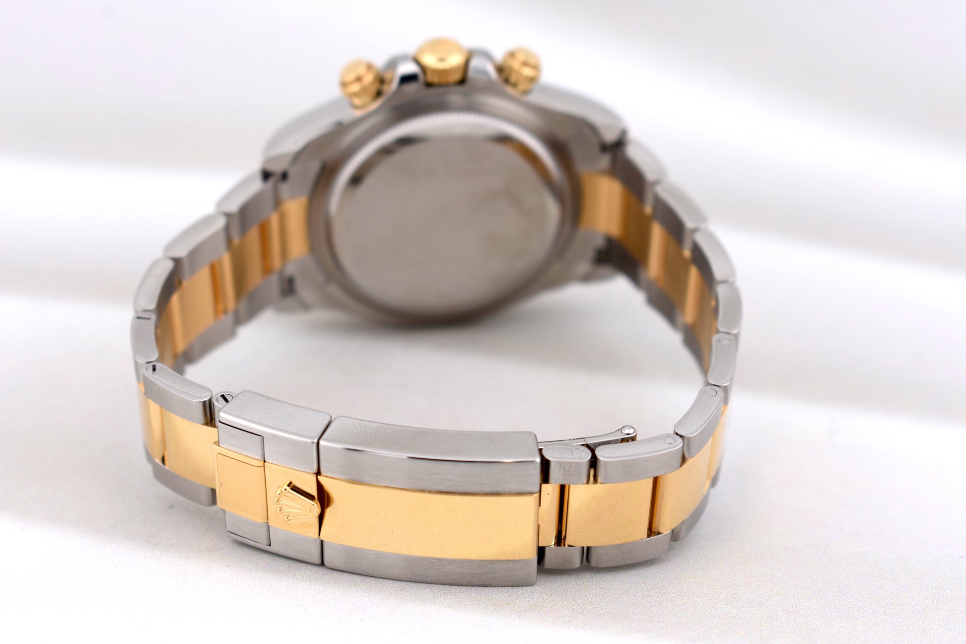 Rolex Cosmograph Daytona Two Tone Yellow Gold White Dial 126503 2026