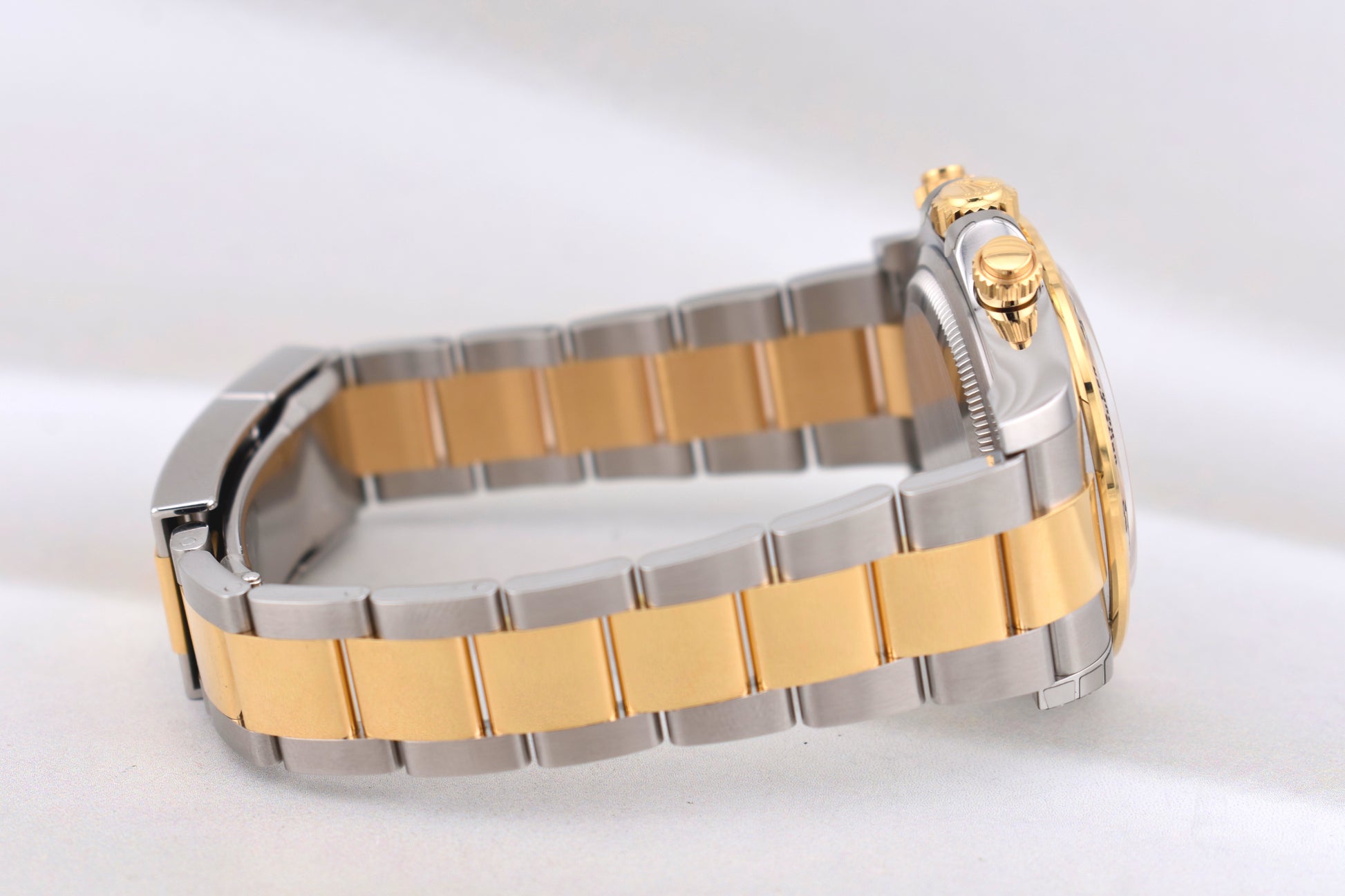 Rolex Cosmograph Daytona Two Tone Yellow Gold White Dial 126503 2026