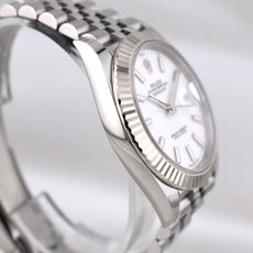 Rolex Datejust 41 White Index Dial 126334 2026