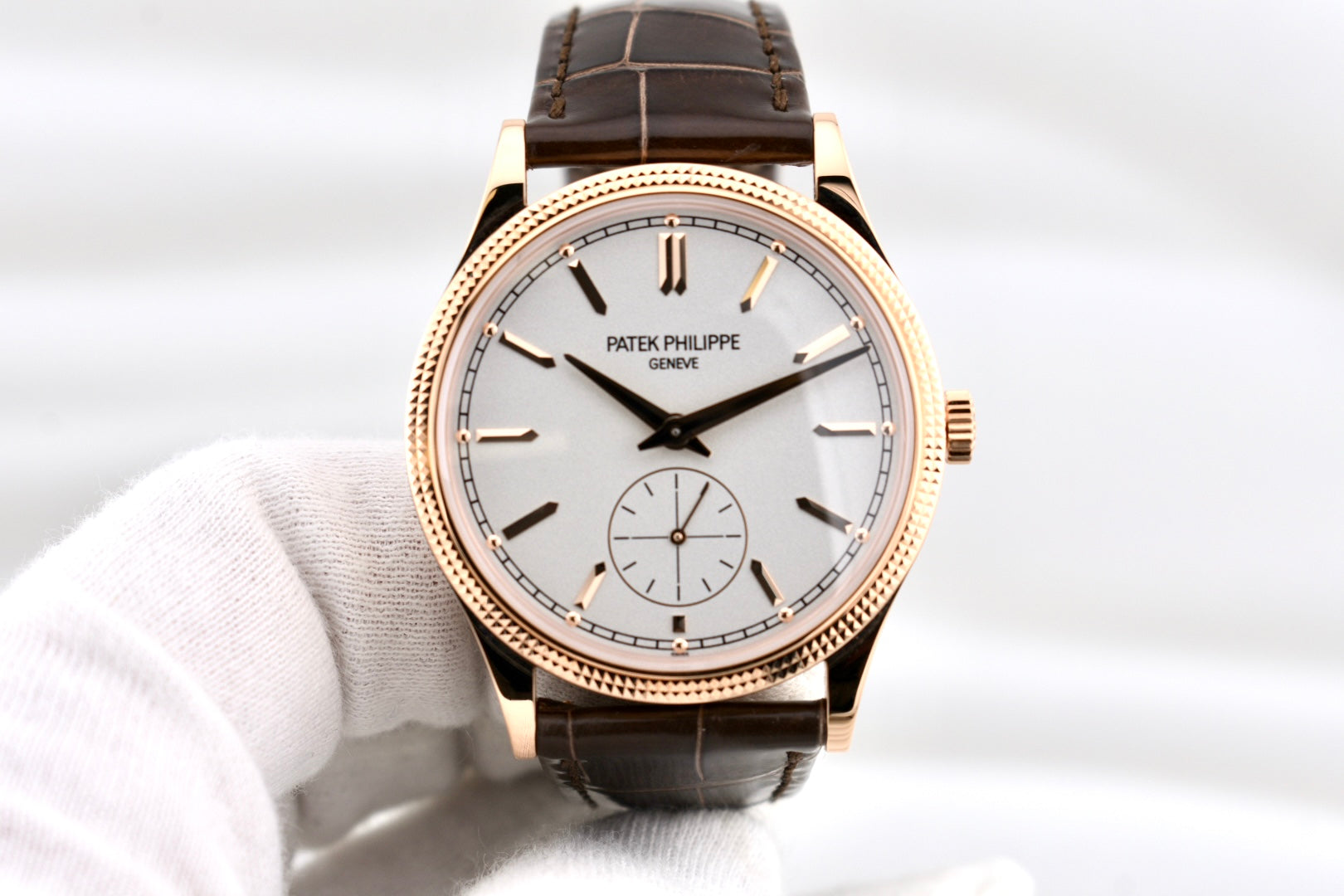 Patek Philippe Calatrava Clous de Paris Rose Gold 6119R-001 2024