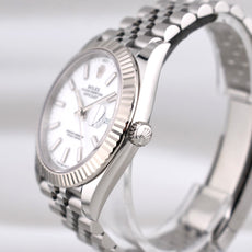 Rolex Datejust 41 White Index Dial 126334 2026