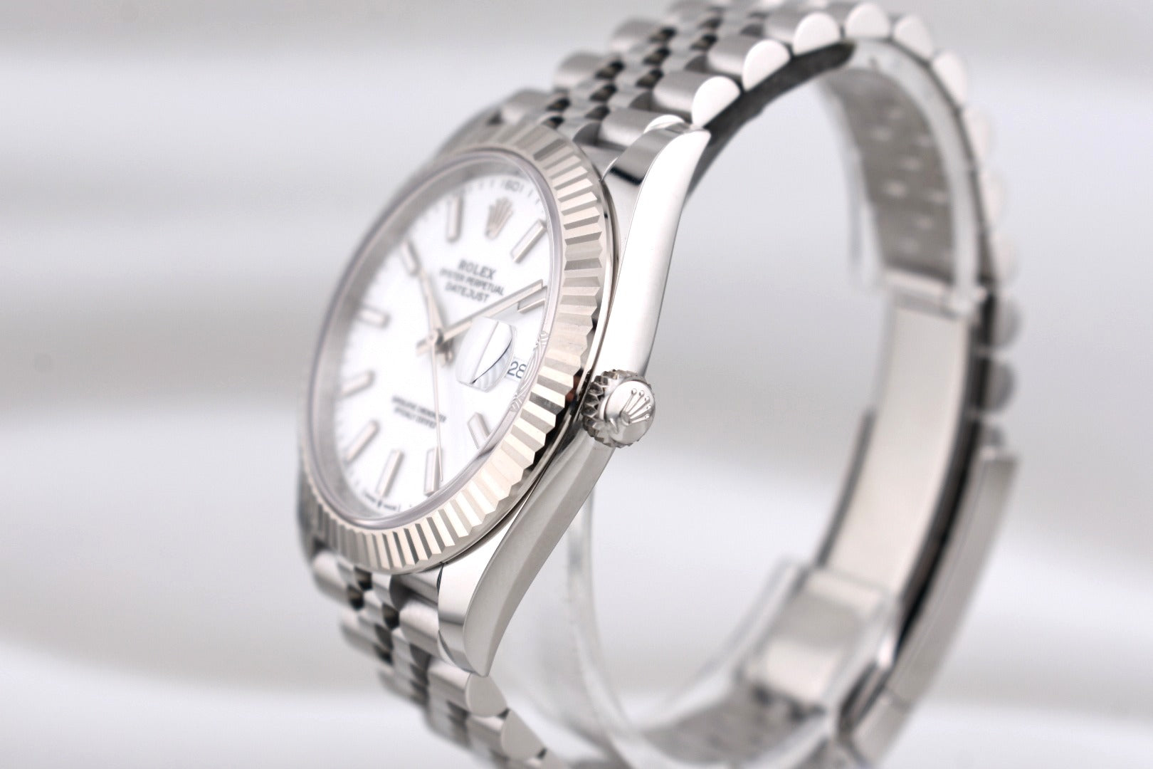 Rolex Datejust 41 White Index Dial 126334 2026