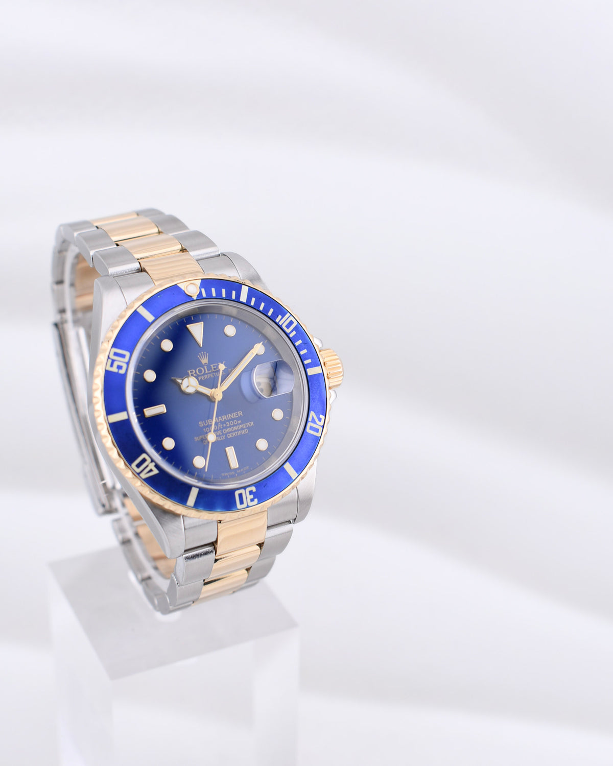 Rolex Submariner Date Two Tone Bluesy 16613LB 2005