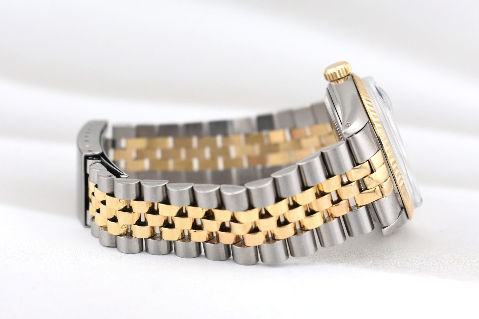 Rolex Datejust 36 Two Tone Blue Diamond Dial 16013 1986