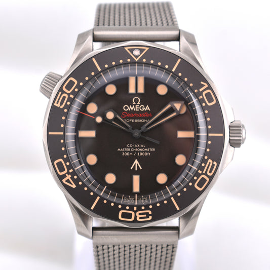 Omega Seamaster Diver 300M 'No Time To Die' James Bond 007 Edition 2024