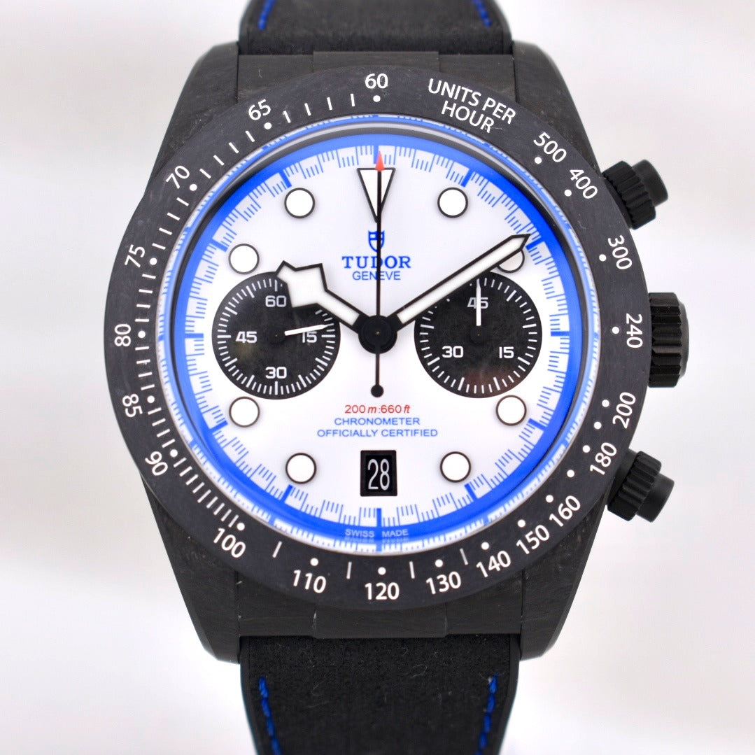 Tudor Black Bay Chrono "Carbon 25" White Dial 79377KN 2025