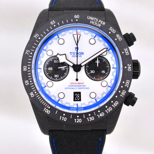 Tudor Black Bay Chrono "Carbon 25" White Dial 79377KN 2025