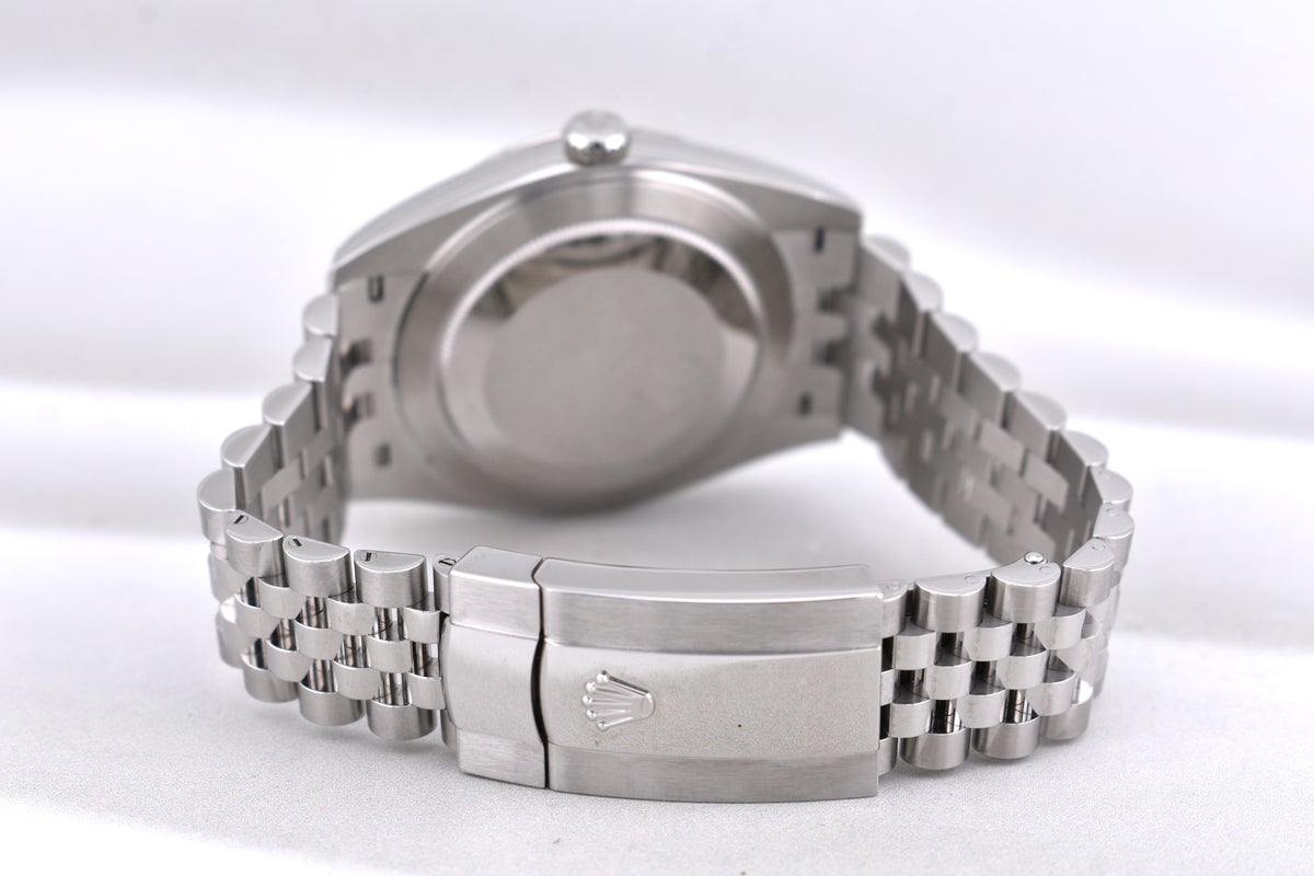 Rolex Datejust 41 Rhodium Index Dial 126334 2026