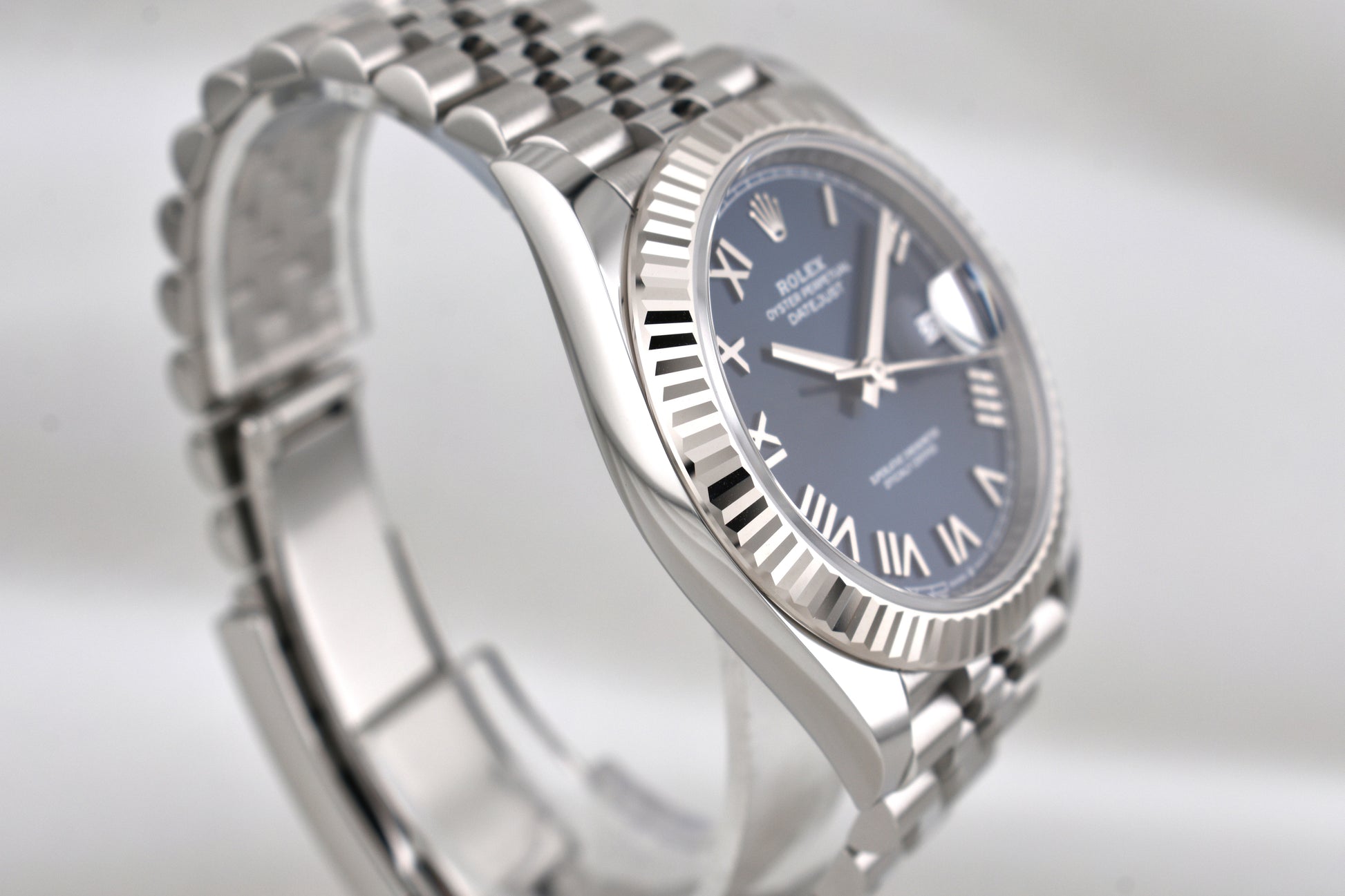 Rolex Datejust 41 Bright Blue Roman Dial 126334 2026