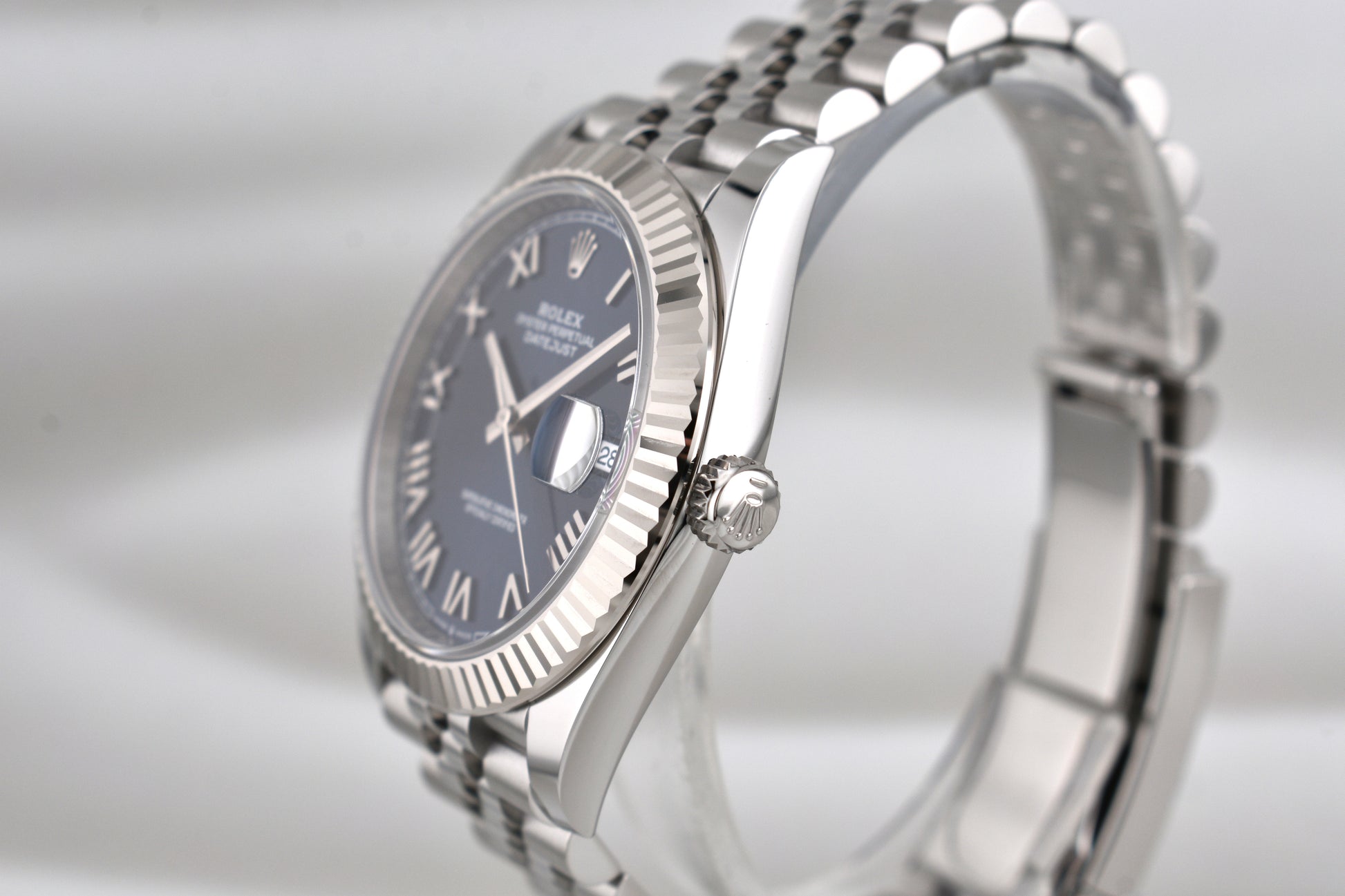 Rolex Datejust 41 Bright Blue Roman Dial 126334 2026
