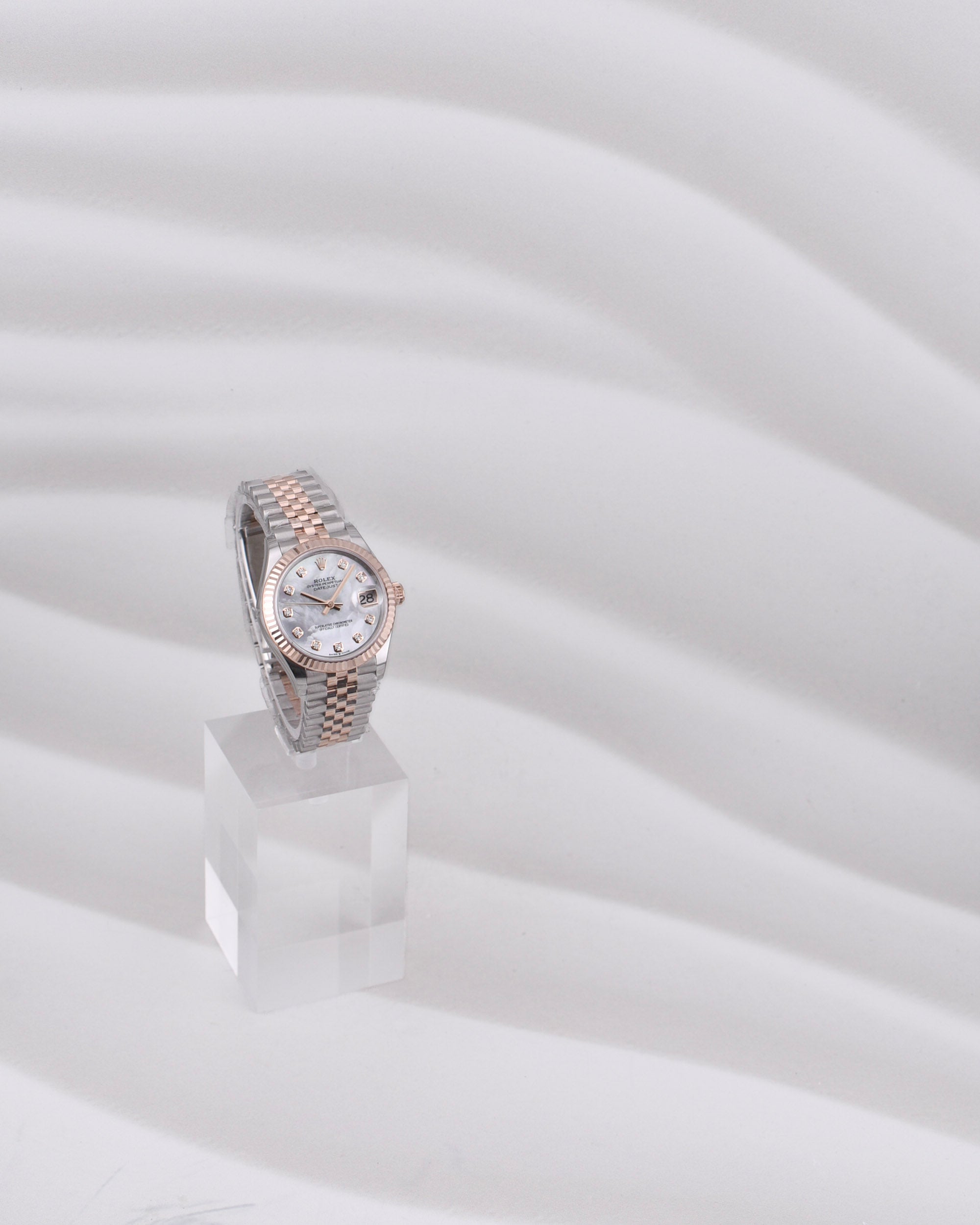 Rolex Datejust 31 Two Tone Everose Gold Mother of Pearl Dial 278271 2026