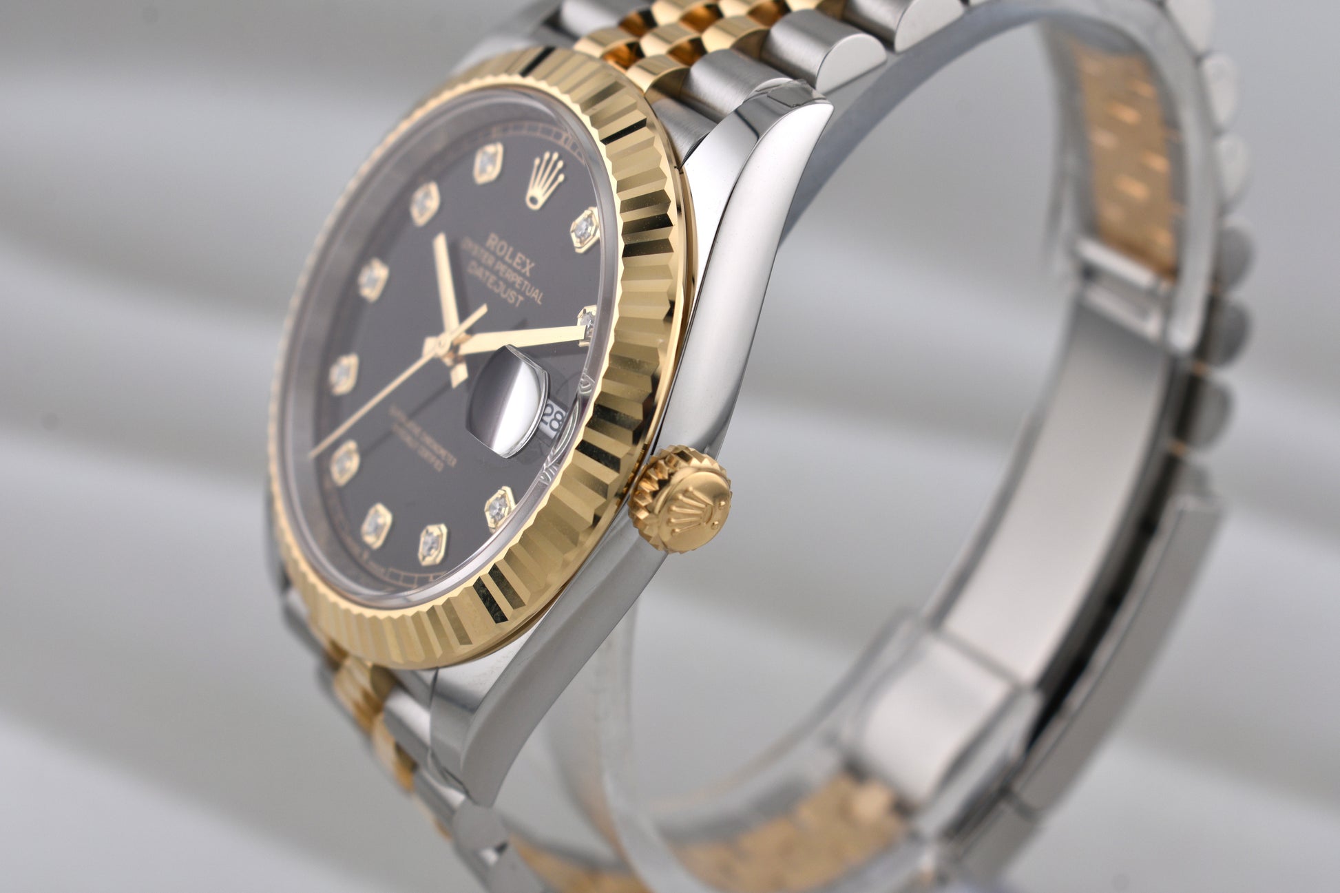Rolex Datejust 41 Two Tone Black Diamond Dial 126333 2026