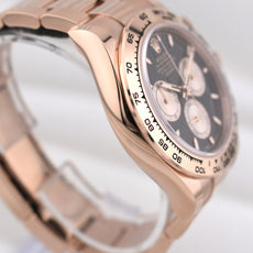 Rolex Cosmograph Daytona Rose Gold Black Dial 126505 2025