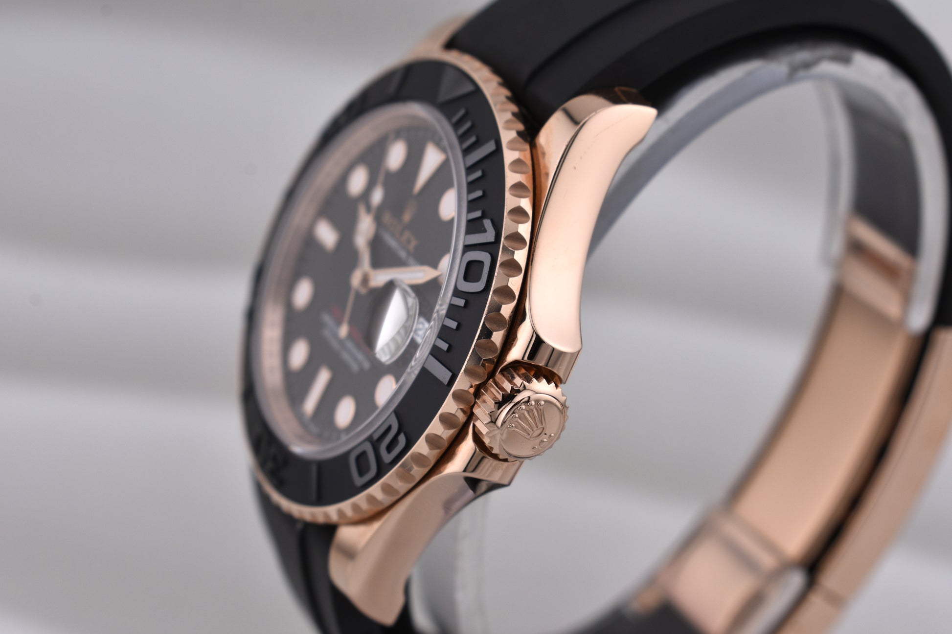 Rolex Yacht Master 40 Everose Gold Oysterflex 126655 2024