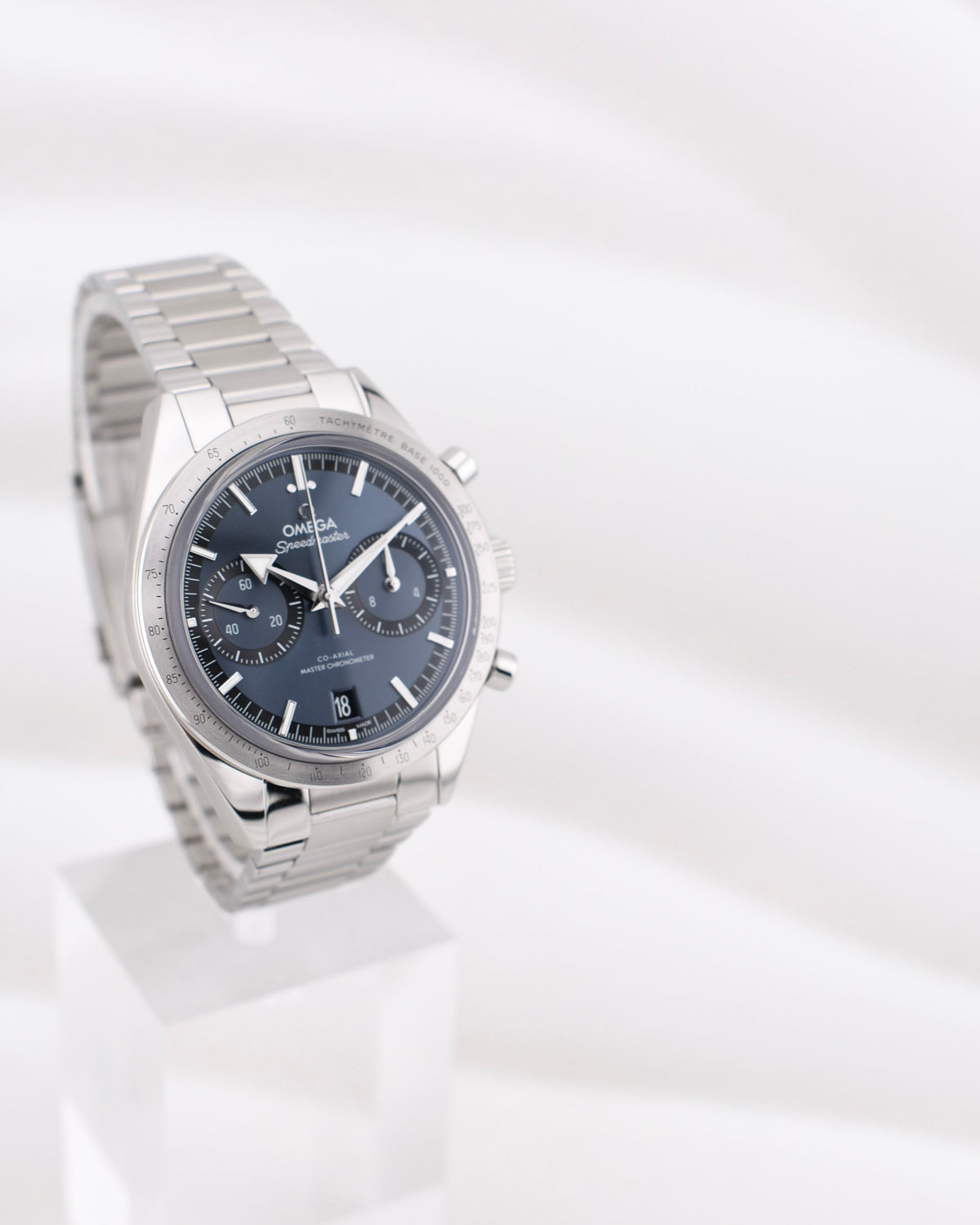 Omega Speedmaster 57 Co-Axial Master Chronometer Chronograph Blue Dial 332.10.41.51.03.001 2023
