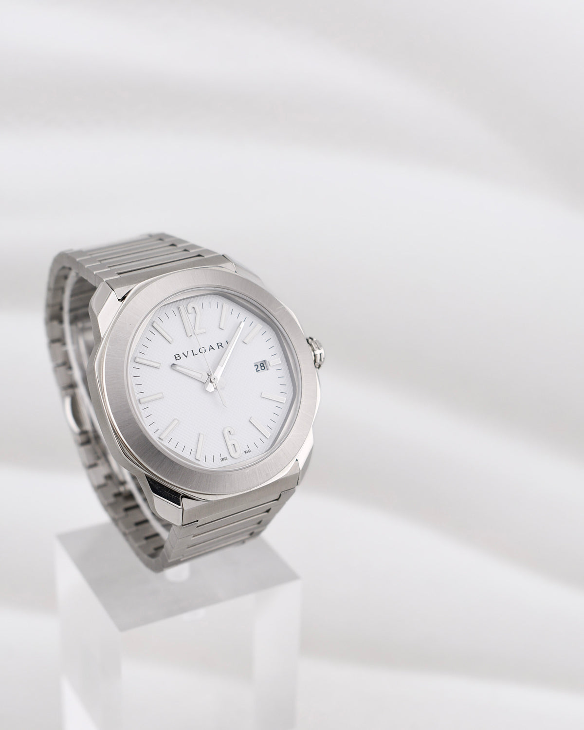 Bvlgari Octo Roma White Dial 103738 2025 Brand New Factory Sealed and Stickered