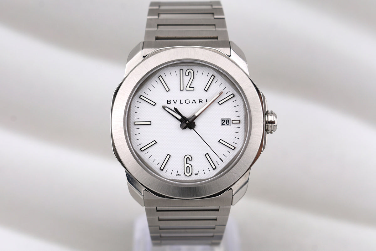 Bvlgari Octo Roma White Dial 103738 2025 Brand New Factory Sealed and Stickered