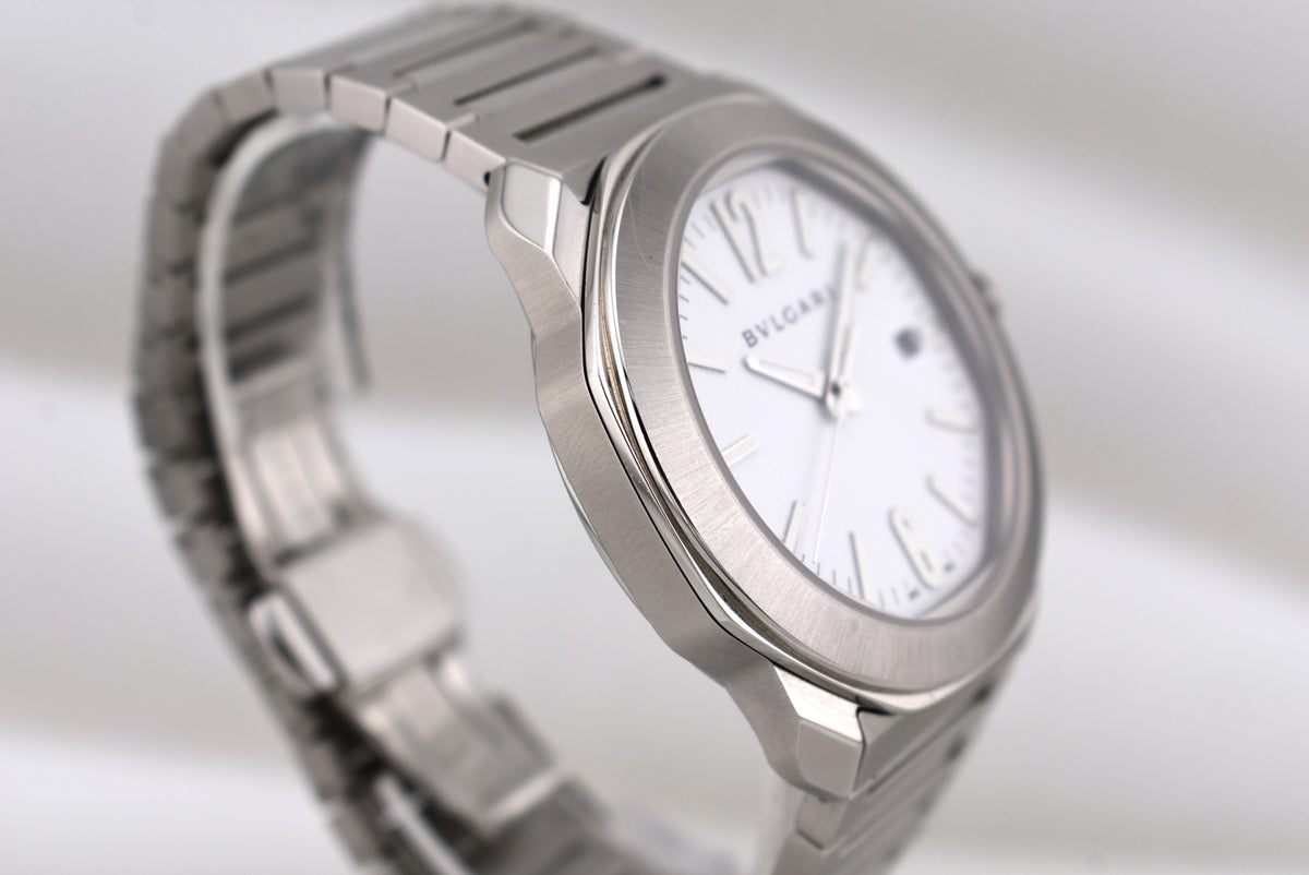 Bvlgari Octo Roma White Dial 103738 2025 Brand New Factory Sealed and Stickered