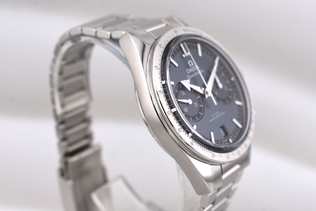 Omega Speedmaster 57 Co-Axial Master Chronometer Chronograph Blue Dial 332.10.41.51.03.001 2023