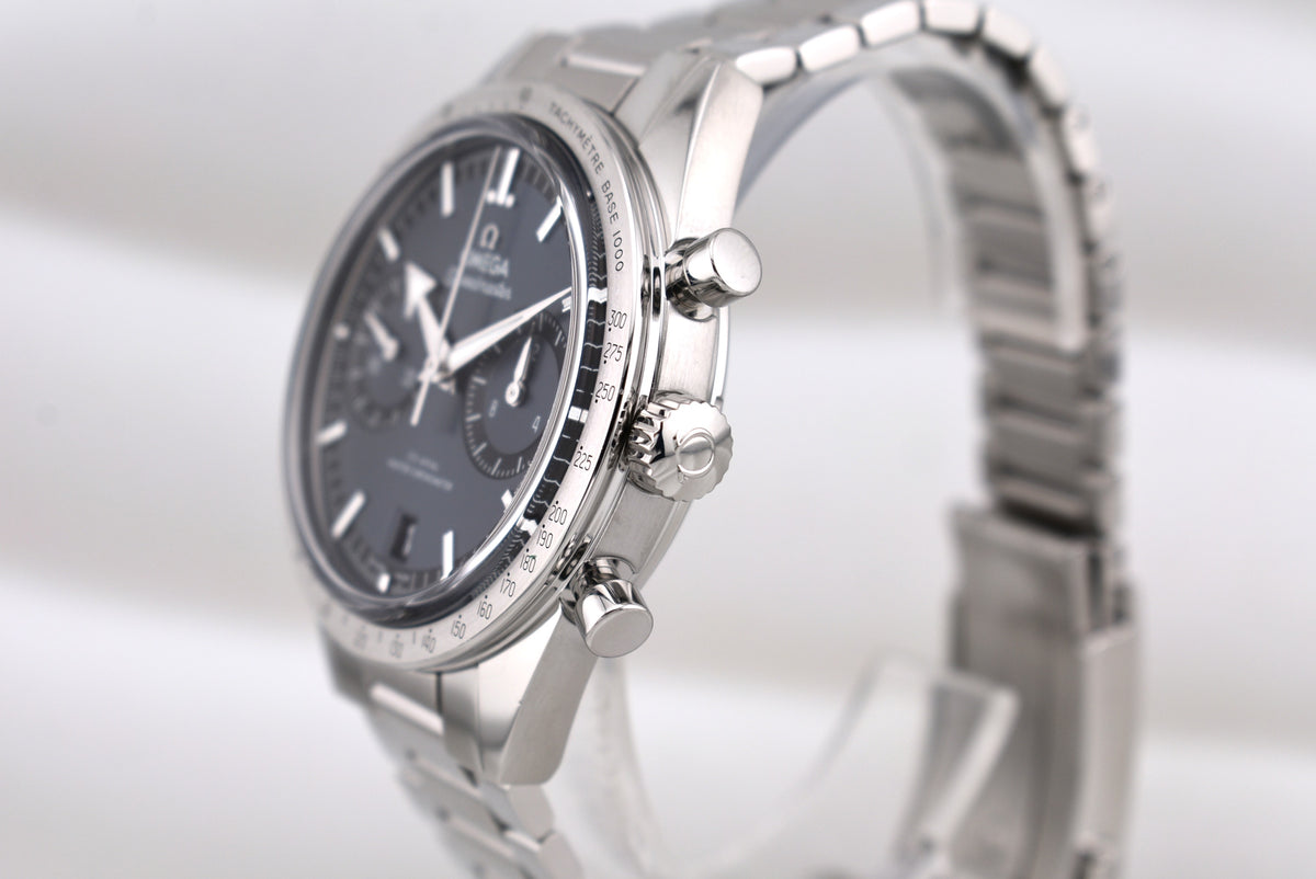 Omega Speedmaster 57 Co-Axial Master Chronometer Chronograph Blue Dial 332.10.41.51.03.001 2023