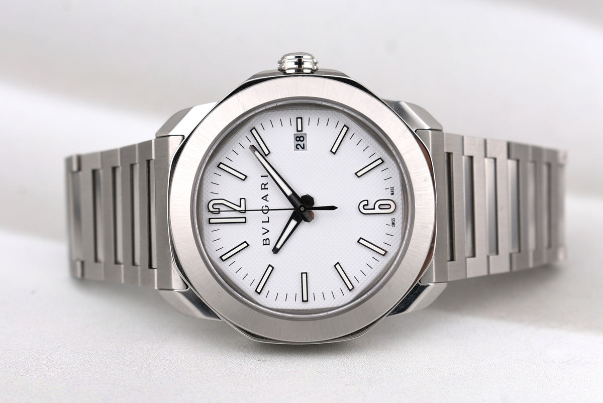 Bvlgari Octo Roma White Dial 103738 2025 Brand New Factory Sealed and Stickered