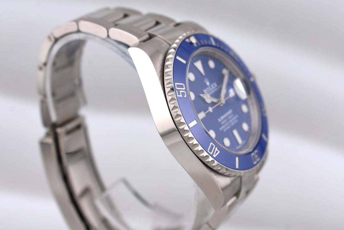Rolex Submariner Date Blue Dial 'Smurf' NOS 116619LB 2020