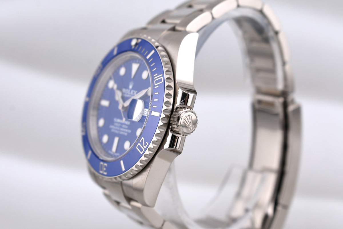 Rolex Submariner Date Blue Dial 'Smurf' NOS 116619LB 2020
