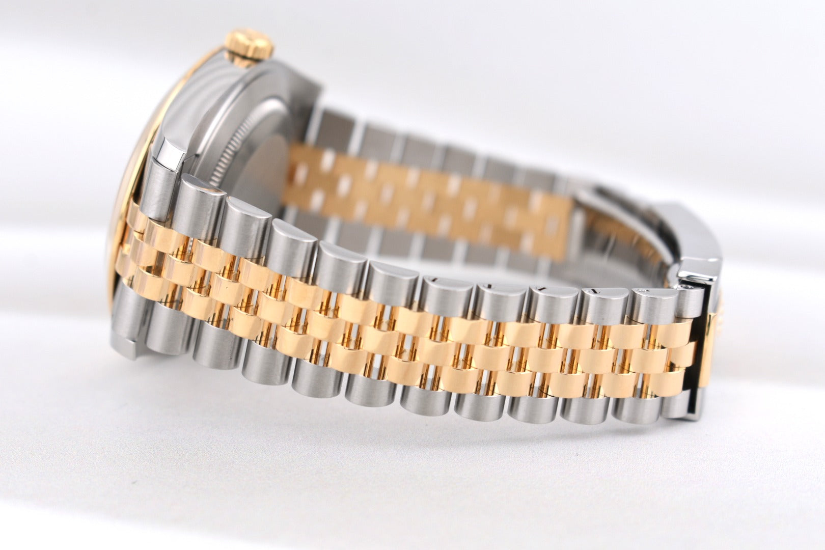 Rolex Datejust 41 Champagne Diamond Dial Two Tone Yellow Gold 126303 2021