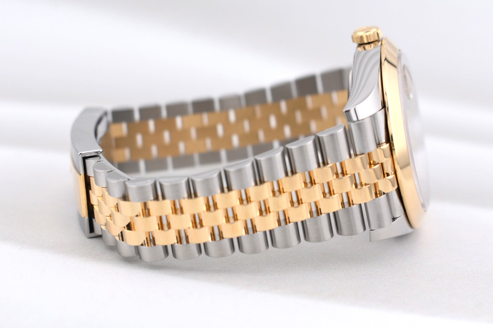 Rolex Datejust 41 Champagne Diamond Dial Two Tone Yellow Gold 126303 2021