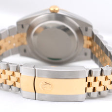 Rolex Datejust 41 Champagne Diamond Dial Two Tone Yellow Gold 126303 2021