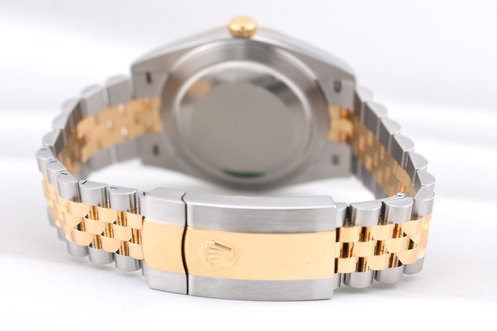 Rolex Datejust 41 Champagne Diamond Dial Two Tone Yellow Gold 126303 2021