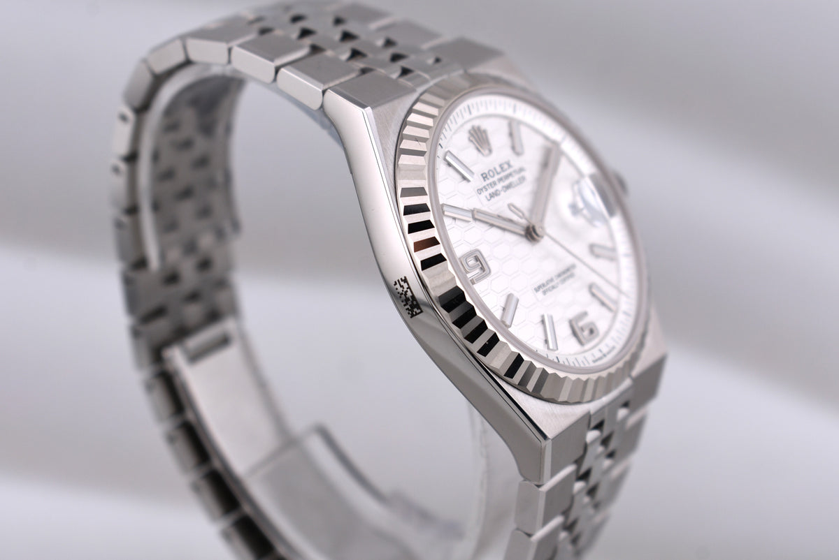 Rolex Land Dweller 40 White Honeycomb 127334 2026