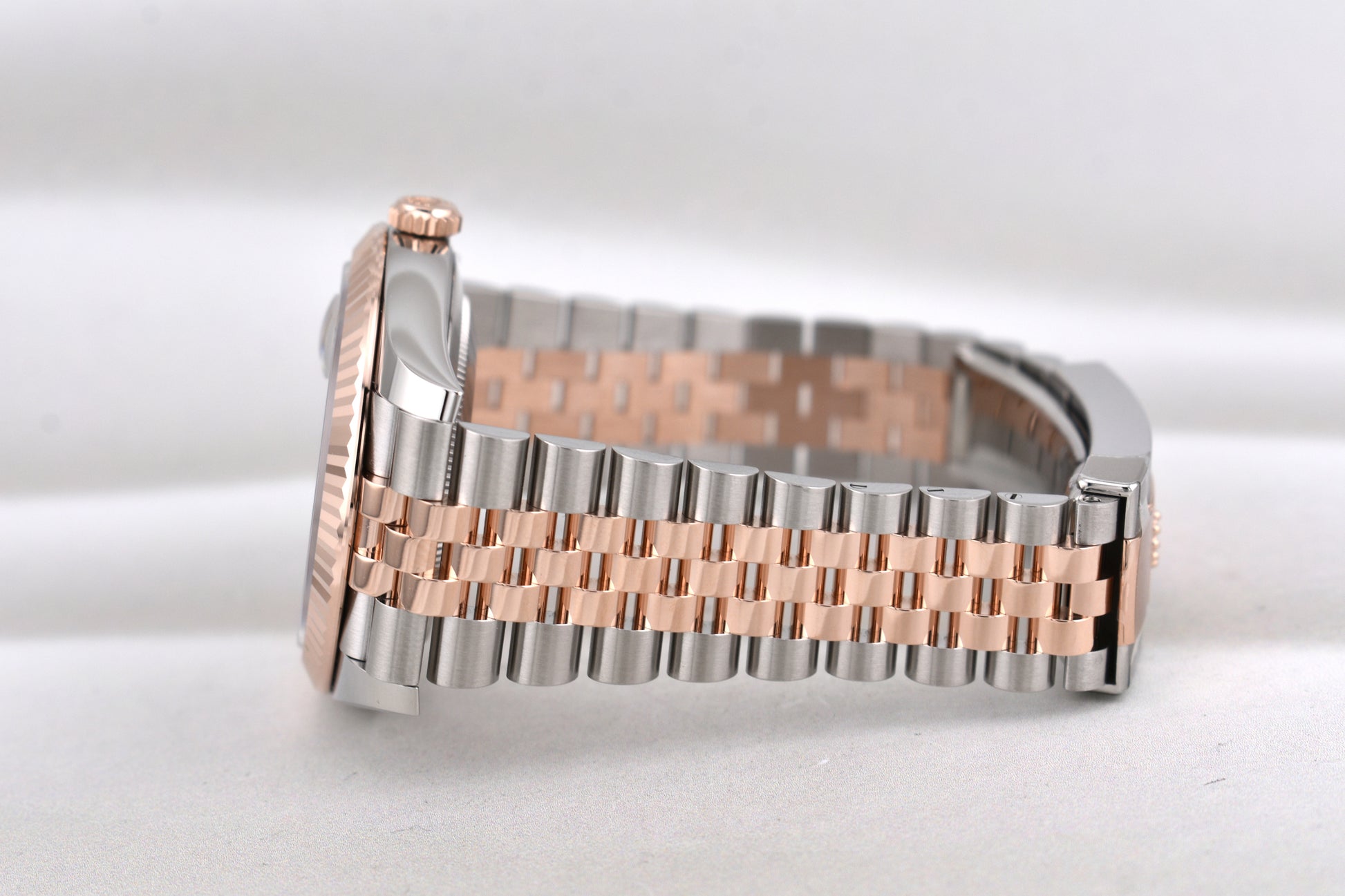 Rolex Datejust 41 Two Tone Rose Gold Green Roman Dial 126331 2026