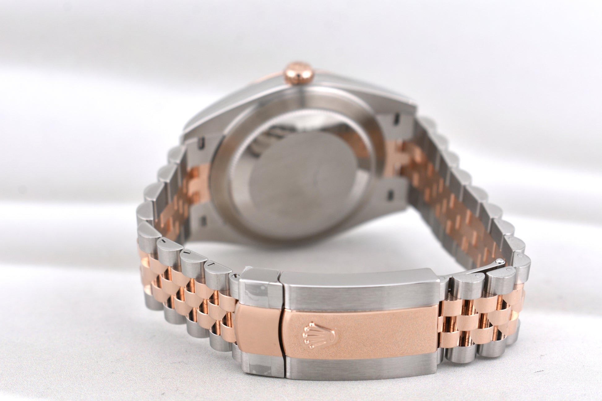 Rolex Datejust 41 Two Tone Rose Gold Green Roman Dial 126331 2026