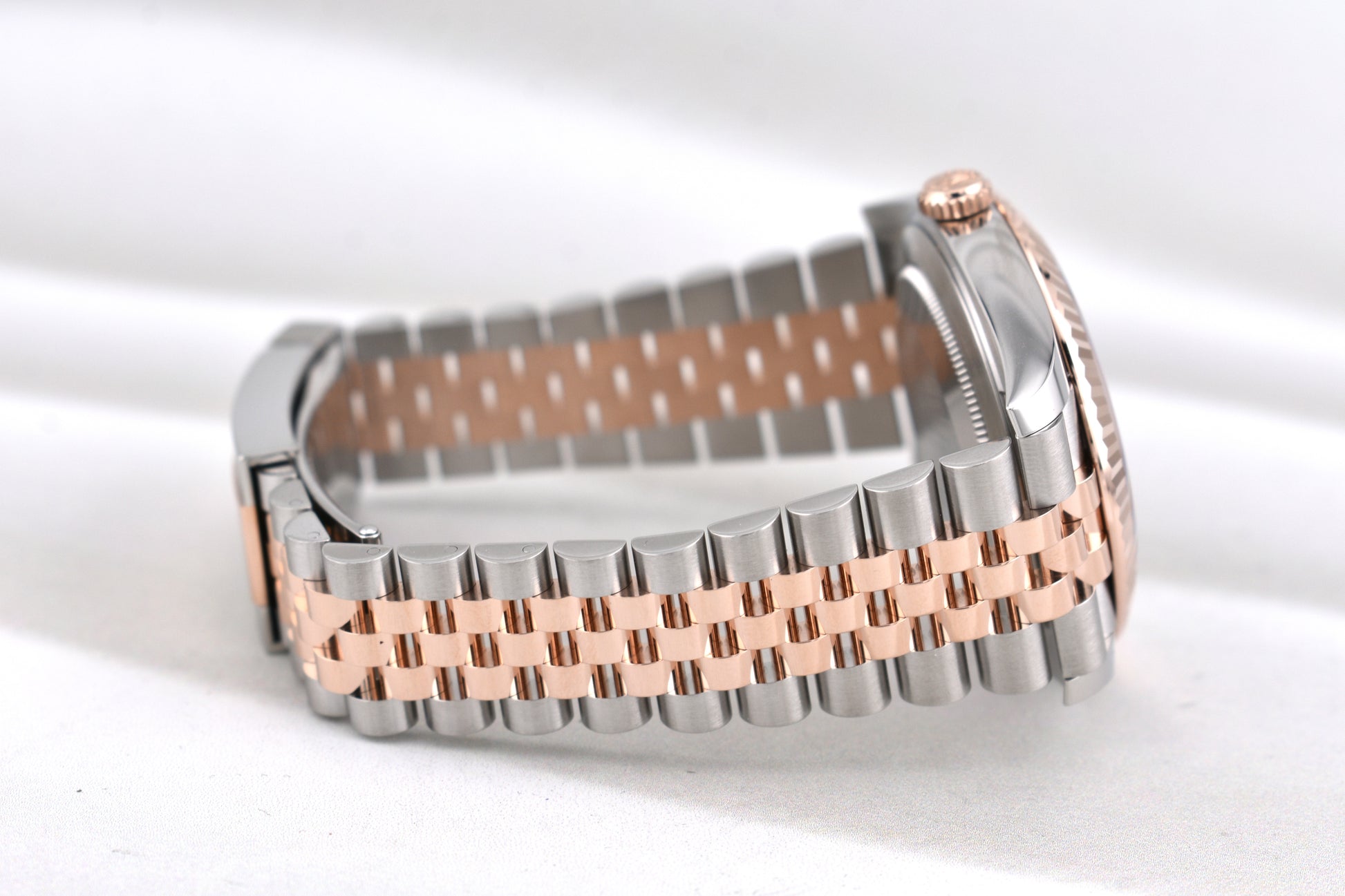Rolex Datejust 41 Two Tone Rose Gold Green Roman Dial 126331 2026