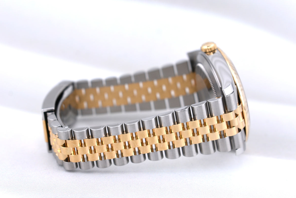 Rolex Datejust 41 Two Tone Yellow Gold Wimbledon 126333 2023