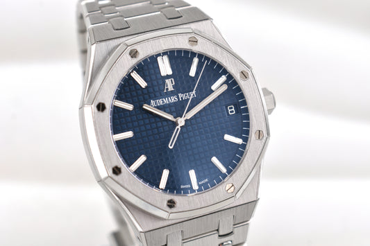Audemars Piguet Royal Oak Self-Winding Blue Dial 15500ST 2021